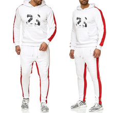 Load image into Gallery viewer, Brand Clothing Men's Fashion Tracksuit Casual Sportsuit Men Hoodies Sweatshirts Sportswear JORDAN 23 Coat+Pant Men Set
